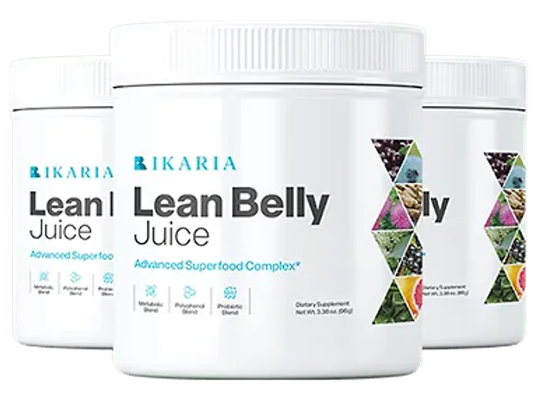 Ikaria Lean Belly Juice 3 jars — 90-day supply